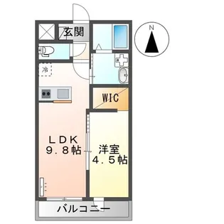 Pluma Branca【2階】の間取り