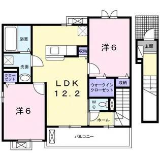 ステラ ガーデン【2階】の間取り