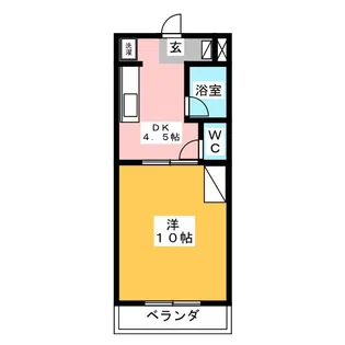 コーラルリーフ【4階】の間取り