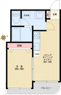 DWELL EMINENT【4階】の間取り