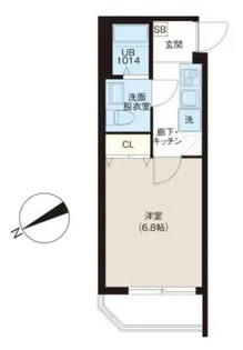 レピュア西巣鴨駅前レジデンス【5階】の間取り