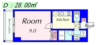 エンゼルプラザeastI【6階】の間取り