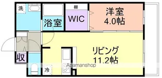 ノースタツノII【1階】の間取り