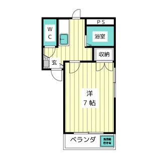 アントレB【2階】の間取り