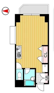 JLBグランエクリュ中野新橋IV【2階】の間取り