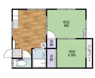 ファミール高橋【2階】の間取り