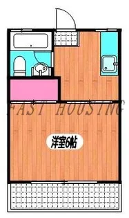 登喜和マンション【3階】の間取り