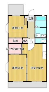 エスポワール【3階】の間取り