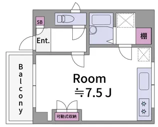 アーデルハイムなにわ【4階】の間取り