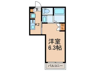 Bon Bonheur二子玉川【2階】の間取り