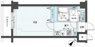 フェニックス新横濱エオール【4階】の間取り