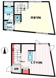 オリーブ笹塚Bの間取り