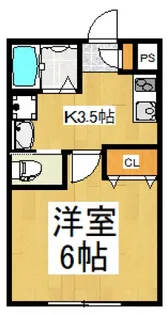 エルワイフ【1階】の間取り