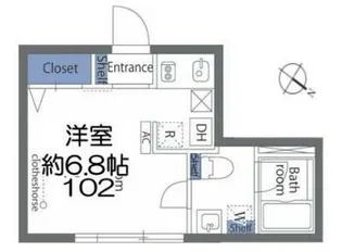 アヴァンタージュ恵比寿の間取り