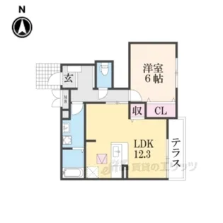 グランツ1【1階】の間取り