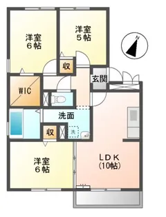 ロイヤルガーデン【2階】の間取り