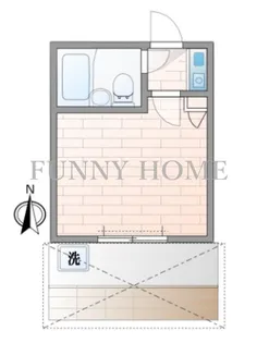 ルーチェ三軒茶屋【1階】の間取り