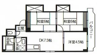 メイゾン小町【3階】の間取り