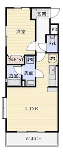フランシーズ【1階】の間取り