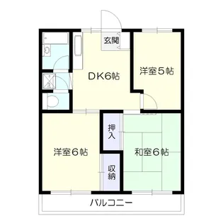 メゾンかさはら【3階】の間取り