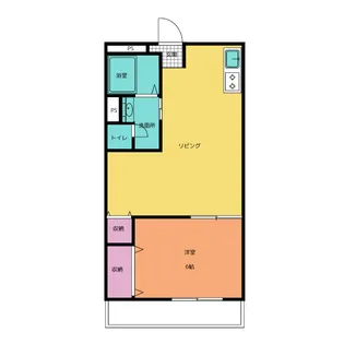 サンライズのむら【1階】の間取り