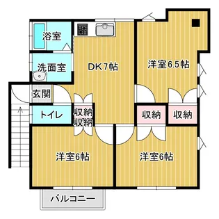 パリー舎ビルIV【2階】の間取り