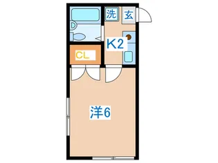 アイリスコートB棟【2階】の間取り