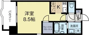 アルファシオディフォンド【11階】の間取り