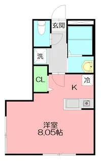 グランクラス湘南【1階】の間取り