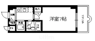 パラドール西院PARTII【2階】の間取り