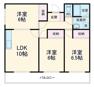 ライムリゾート八坂No.2【1階】の間取り
