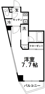 OZIO常盤台【5階】の間取り