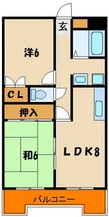 サンロイヤル神戸西【4階】の間取り