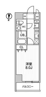レオーネ南千住II【2階】の間取り