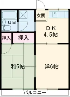 モア・エレガントII【2階】の間取り
