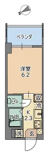 トーマス国場【1階】の間取り