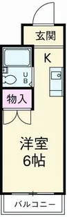 コーポリカIII【3階】の間取り