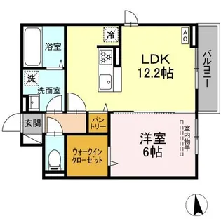 ガーデンコートAIHARA【3階】の間取り