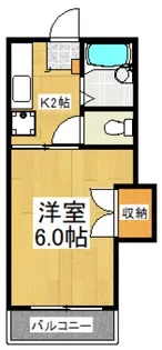 ウイングスI【1階】の間取り
