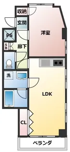 セントラル【3階】の間取り