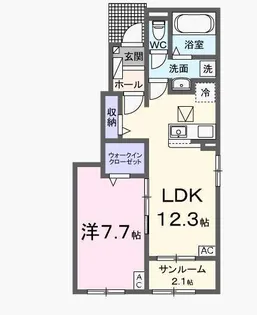 リアン・ノード【2階】の間取り