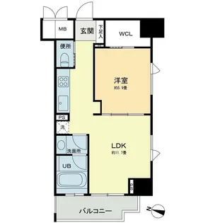 ベルファース本郷弓町【10階】の間取り