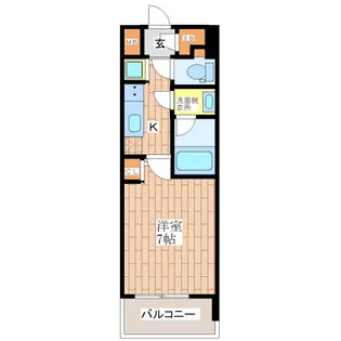 La Douceur北巽【6階】の間取り