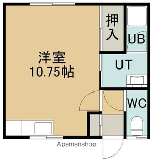コーポオオナワ【2階】の間取り