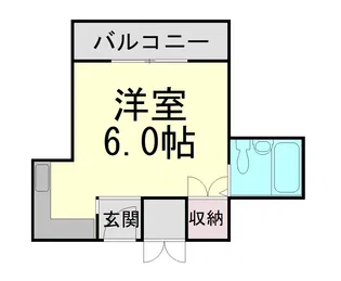 シャトー服部【1階】の間取り