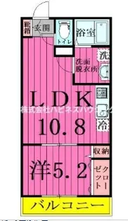 アンレーヴメゾンA【1階】の間取り
