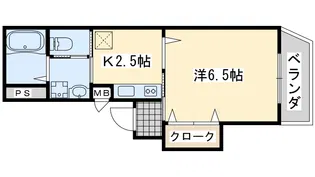 origin泉佐野(オリジン イズミサノ)【3階】の間取り