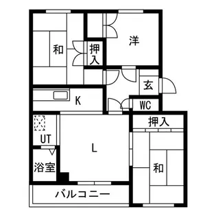 TRマンションII【5階】の間取り