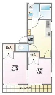 グランドメゾン日吉【1階】の間取り