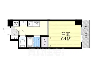 P-west【8階】の間取り